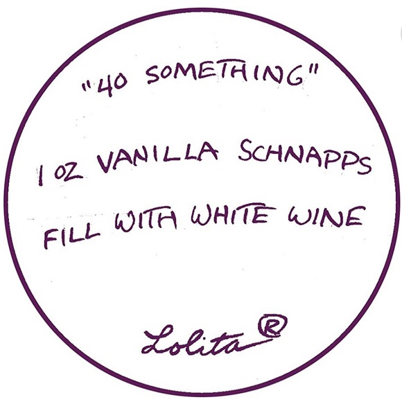 NWOT Lolita Glassware ‘Forty Something’ Wine Glass - Picture 3 of 3